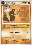 evil monkey