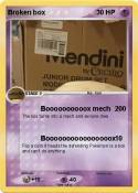 Broken box