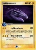 Lighting dragon