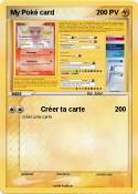 My Poké card