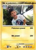 Me vs pokemon
