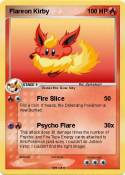 Flareon Kirby