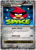 the angry bird