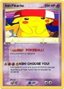 Ash Pikachu