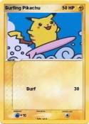 Surfing Pikachu