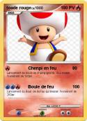 toade rouge