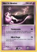 Mew Vs Mewtwo
