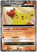 Pikachu boxeur