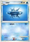 water