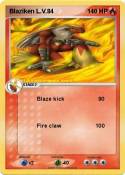 Blaziken L.V.84
