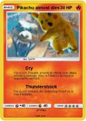 Pikachu almost