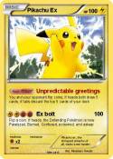 Pikachu Ex