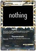 nothing