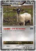 Mouton qui crie