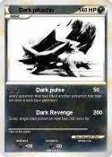 Dark pikachu