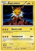 Angry jolteon
