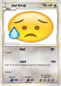 Sad Emoji
