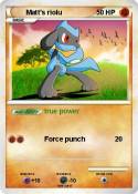 Matt's riolu