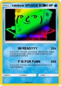 rainbow SPUNGE