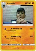 je moeder