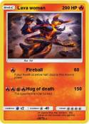 Lava woman