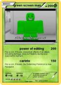 green screen