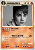 JUSTIN BIEBER