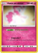 Pinkie pie stic