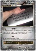 Piece of Metal