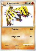 Shiny groudon