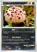 Bleeding tooth