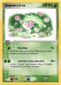 shaymin LV ex