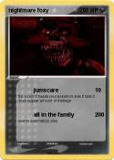 nightmare foxy