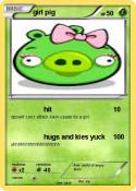 girl pig