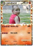 exploding kid