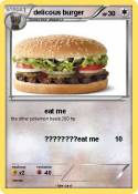 delicous burger