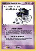 Jevil cant do