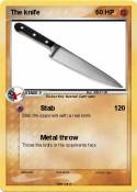 The knife