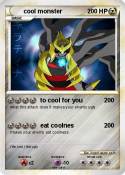 cool monster