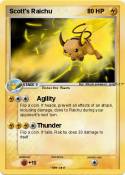 Scott's Raichu