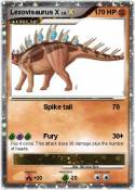Lexovisaurus X