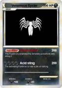 Venomous Spider