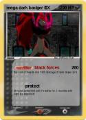 mega dark badge