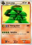 Green ninja
