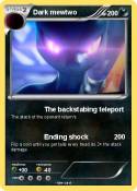 Dark mewtwo