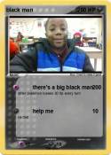 black man