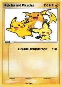 Raichu and Pika