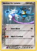 Mewtwo Vs. Luca