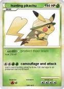 hunting pikachu