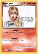 Taylor swift
